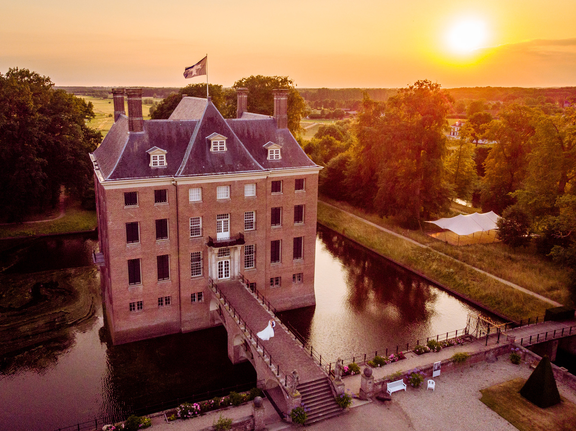 Bruidsfotograaf Kasteel Amerongen