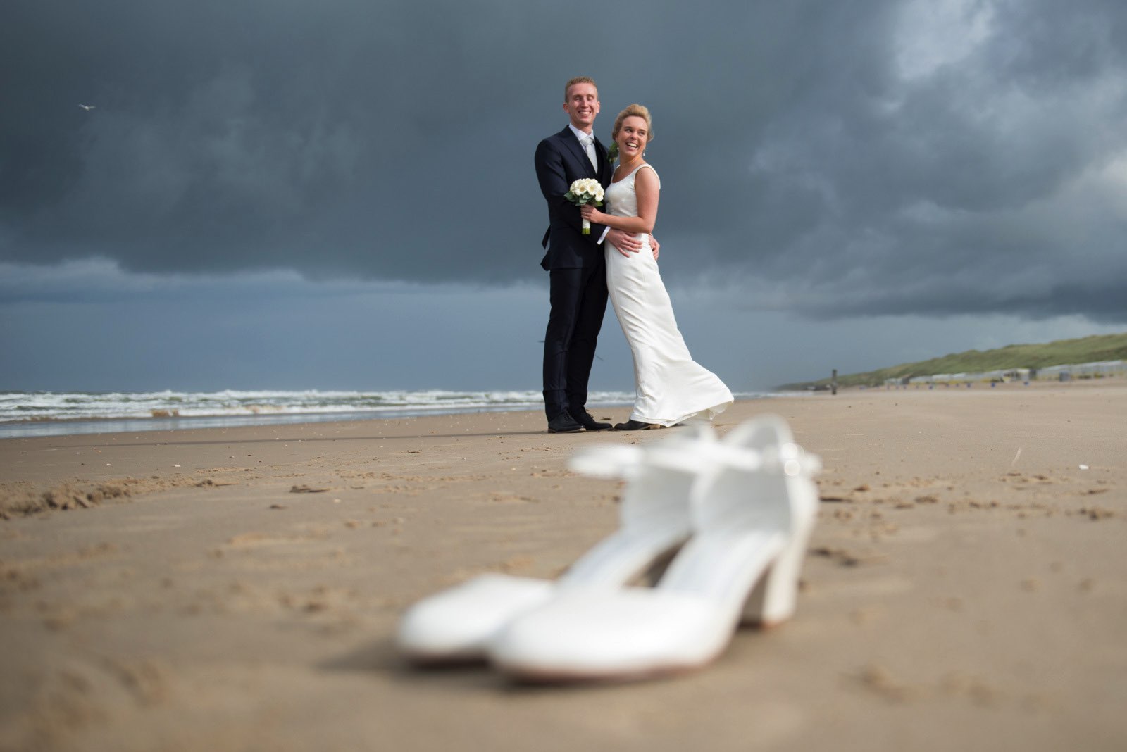 Bruidsfotograaf Castricum aan Zee - Katwijk aan Zee