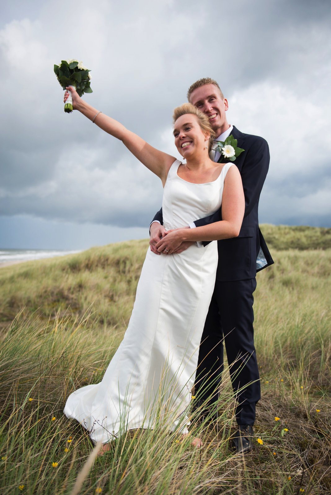 Bruidsfotograaf Castricum aan Zee - Katwijk aan Zee