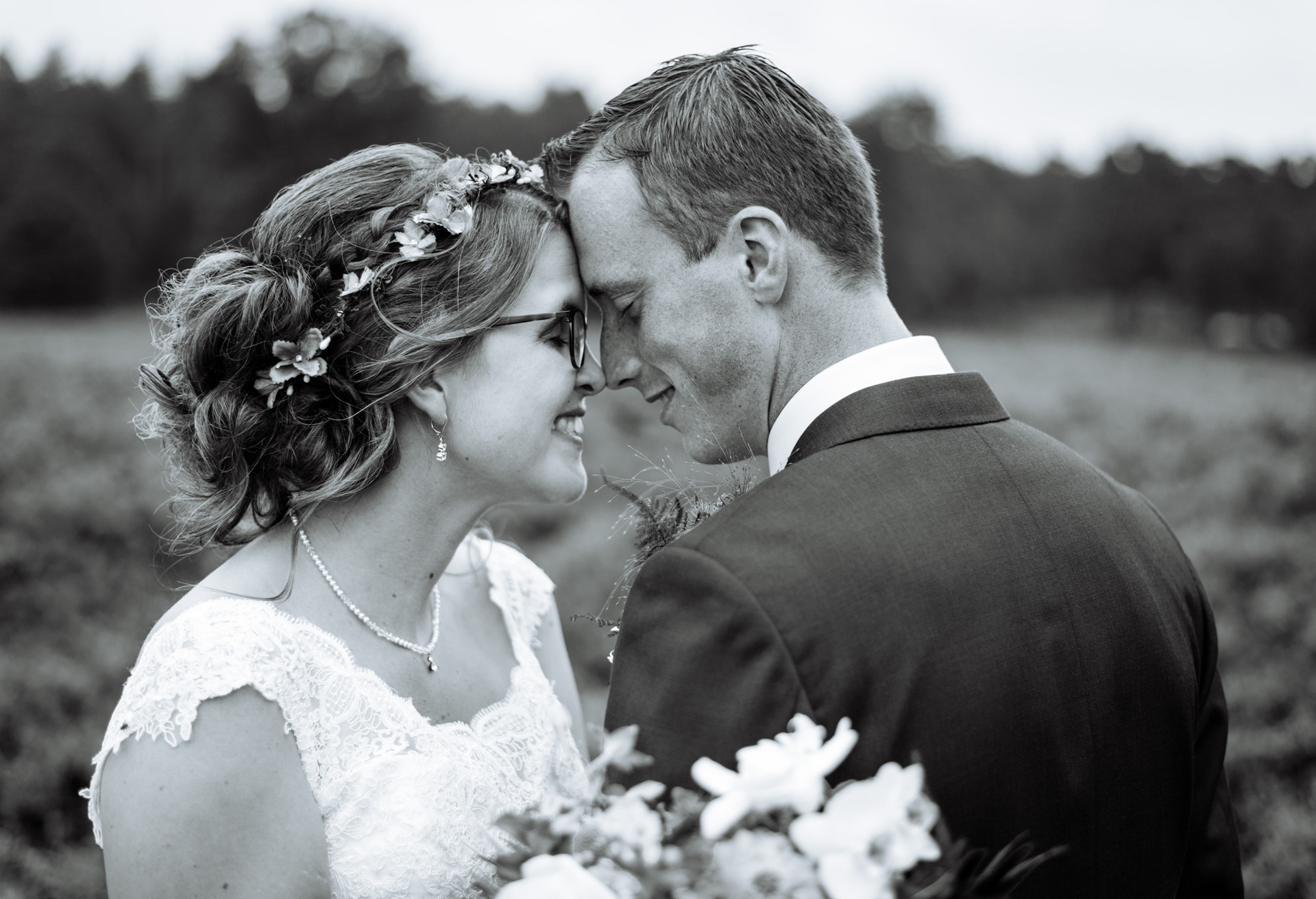 Bruidsfotograaf Trouwen op de Hei - De Mof - Leusden