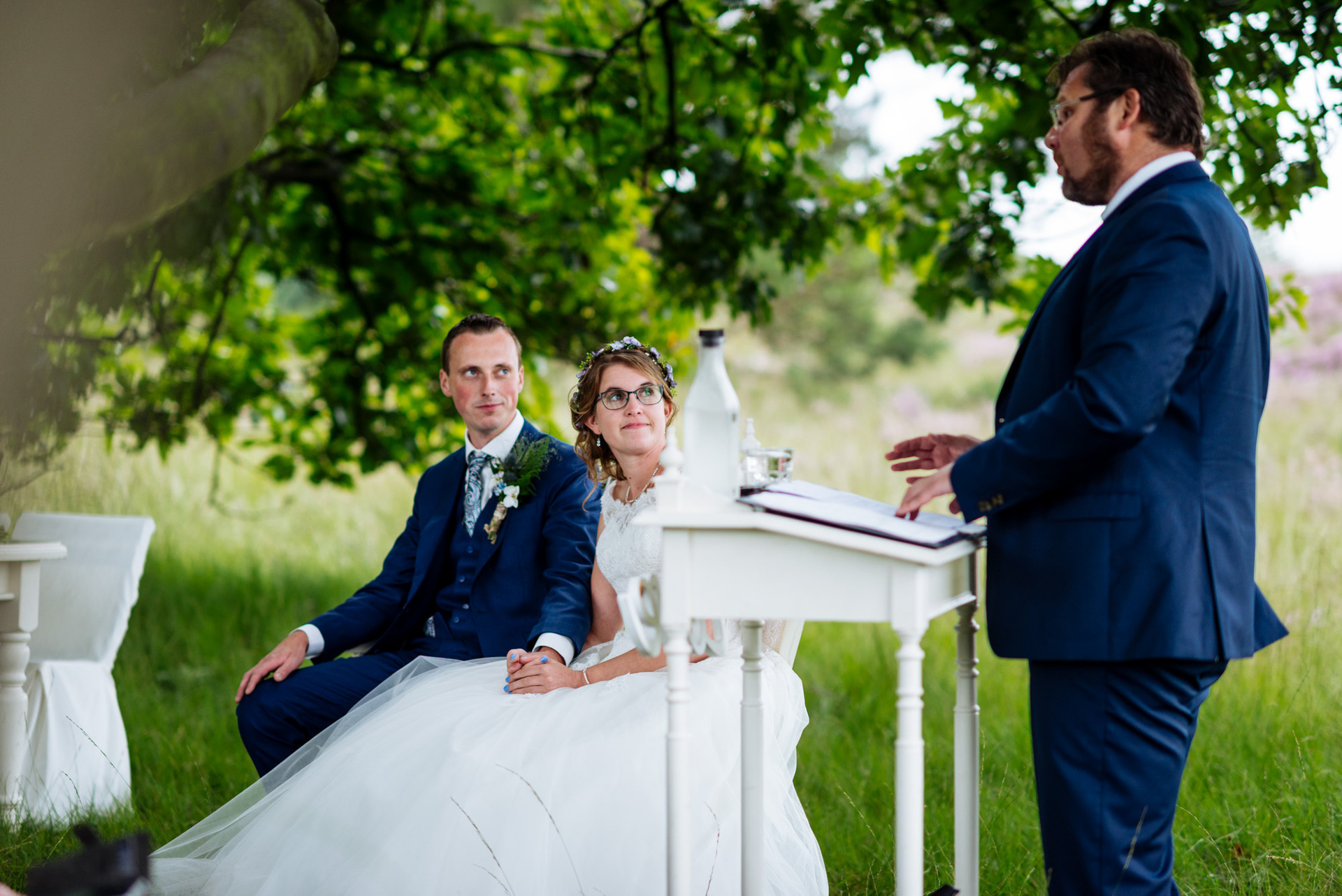 Bruidsfotograaf Trouwen op de Hei - De Mof - Leusden