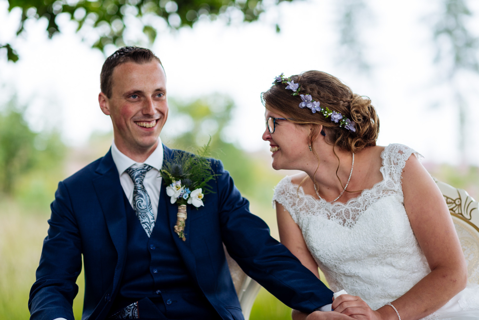 Bruidsfotograaf Trouwen op de Hei - De Mof - Leusden