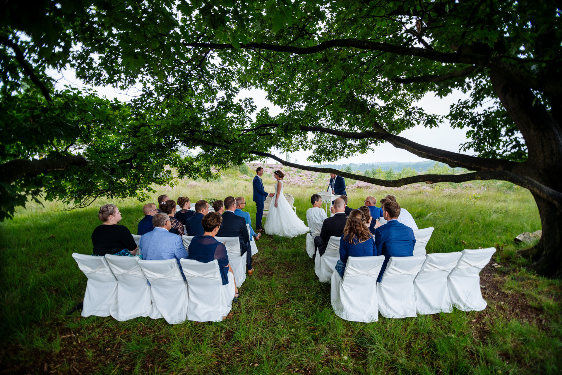 Bruidsfotograaf Trouwen op de Hei - De Mof - Leusden