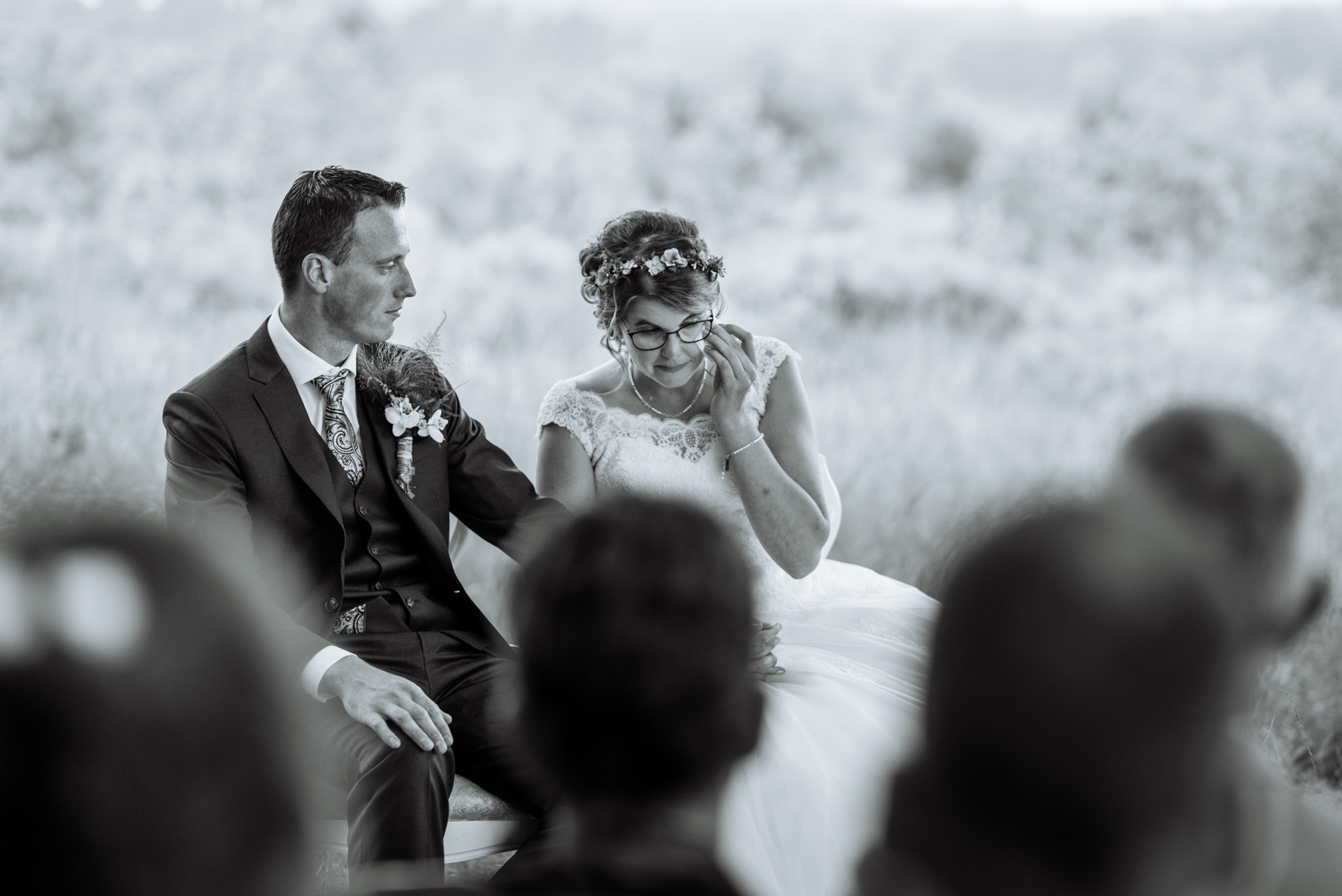 Bruidsfotograaf Trouwen op de Hei - De Mof - Leusden